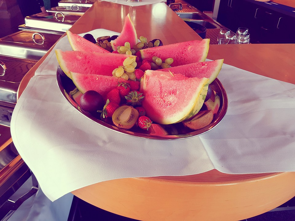 rough watermelon and fruits
